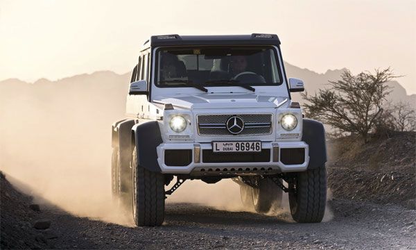 MERCEDES G63 - O CARRO DOS SHEIKS ÁRABES 