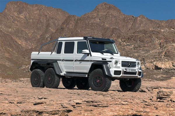 MERCEDES G63 - O CARRO DOS SHEIKS ÁRABES 