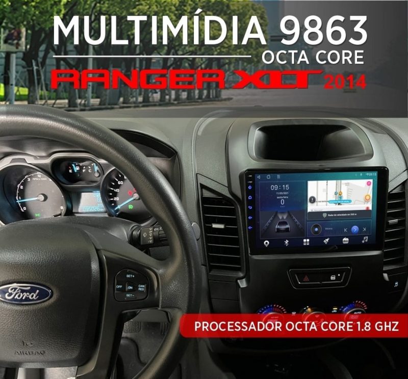 Kronos lança central multimídia 9863 para Ford Ranger Portal Revista