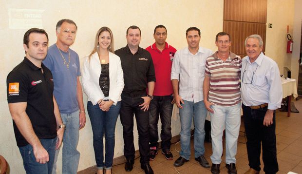 Distribuidores presentes no evento da Olimpus Automotive em Campinas