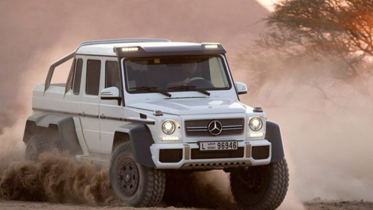 MERCEDES G63 - O CARRO DOS SHEIKS ÁRABES 