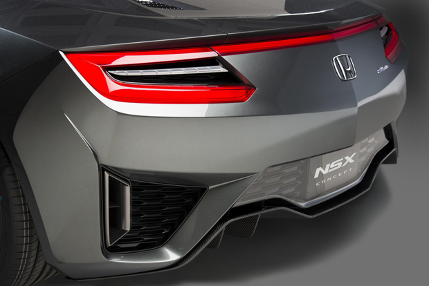 Traseira do Honda NSX Concept Next Evolution