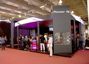 Stand da Pioneer na Expomusic