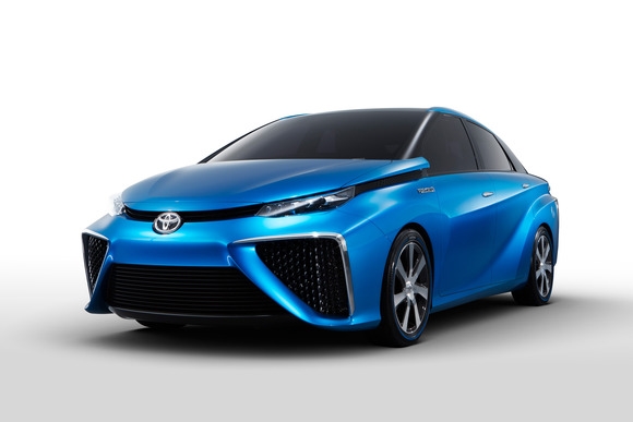 Toyota movido a hidrogenio f cev concept