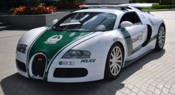 Bugatti Veyron é novo integrante da frota da polícia de Dubai