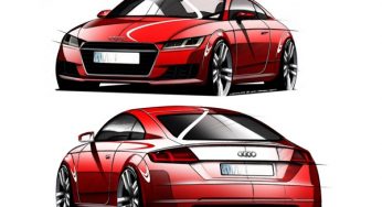 Audi divulga esboço do novo TT