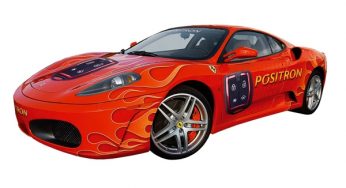 Ferrari Pósitron está em exposição em shopping de São Paulo
