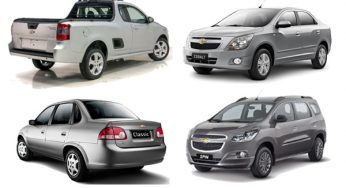 Chevrolet convoca recall de Classic, Cobalt, Montana e Spin