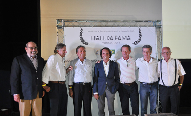 Paulo Gomes, Wilson Fittipaldi, Marinho, Emerson Fittipaldi, Ingo Hoffman, Chico Serra e Bird Clemente