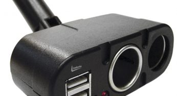 Multiplicador veicular 2 entradas 12V Leadership