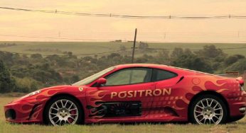 Veja a transformação da Ferrari da Pósitron em detalhes nesse super vídeo!