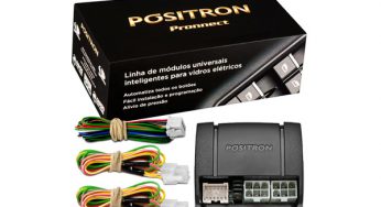 Pósitron lança módulo de vidro com rebatimento de retrovisor e fechamento de teto solar