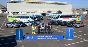 Hyundai entrega os veículos para transporte terrestre da Copa do Mundo