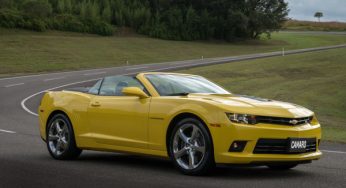 Chevrolet lança Camaro conversível no Brasil