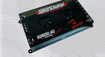Soundigital lança novo amplificador, o SD800.4D Evolution