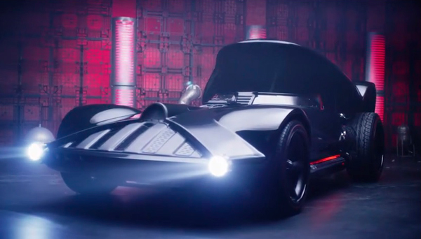 Hot Wheels lança carro inspirado no Darth Vader