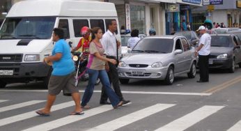 Levantamento mostra que pedestres são as maiores vítimas de acidentes no trânsito