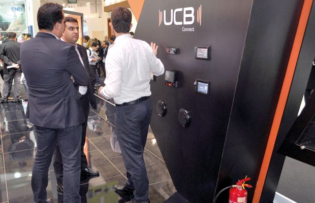 A Unicoba levou à feira Eletrolarshow as marcas Alpine e UCB 