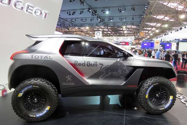 O concept Peugeot 2008 DKR, inspirado no famoso Rali Paris-Dakar