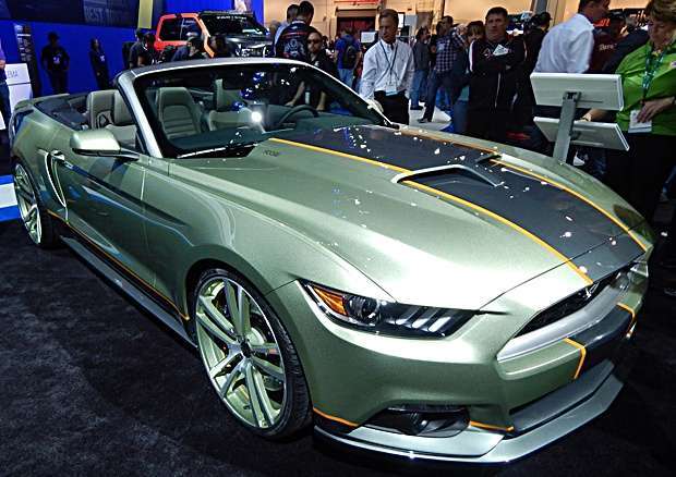 Mustang no SEMA Show 2014 - foto equipe AutoMOTIVO