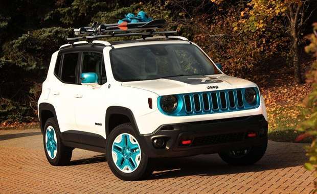 Este Jeep Renegade é uma das atrações preparadas pela Chrysler para o SEMA Show