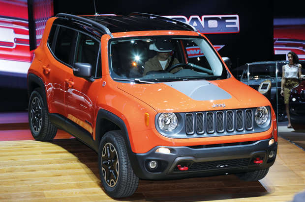 Jeep Renegade no Salão do Automóvel 2014