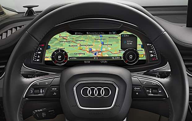 cockpit virtual do novo Audi Q7