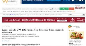 Leia o press release com balanço de encerramento do ENAN 2015