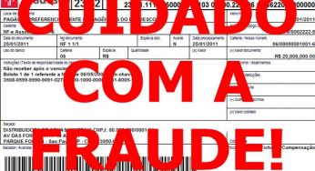 Falsificação de boletos bancários exige atenção
