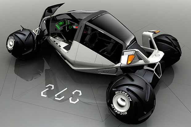 projeto do veículo Duality – The Ultimate Off Road Racer, do designer Fernando Ma