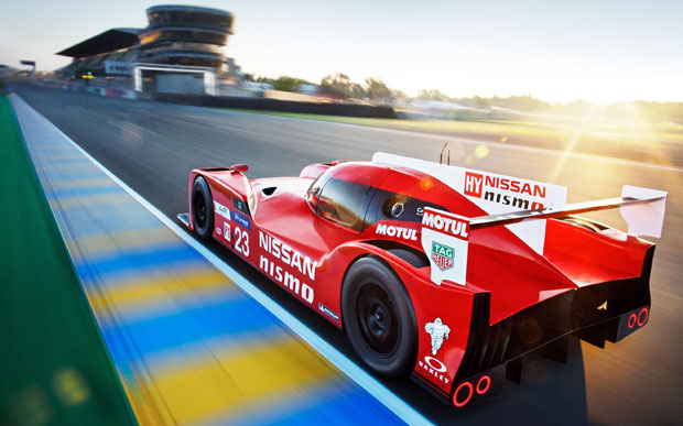 Nissan GTR LM Nismo enas 24 Horas de Le Mans
