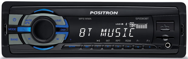 Pósitron - player automotivo Bluetooth - som automotivo - acessórios