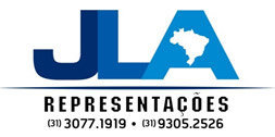 logo da  JLA Representações, representante de empresas de som e acessórios automotivos em Belo Horizonte, MG