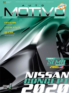Capa da revista AutoMOTIVO, especializada em som e acessórios automotivos