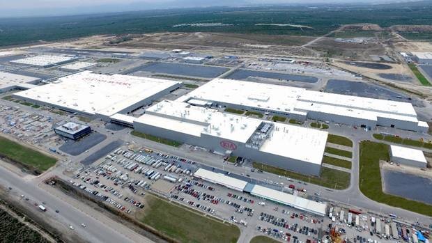 A nova fábrica da Kia no México