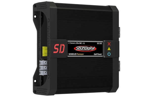 Amplificador automotivo Soundigital SD300.20 Premium