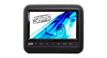 Monitor com player para encosto de cabeça