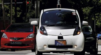 Táxi sem motorista estreia em Singapura