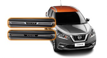 Protetor de Soleira para o novo Nissan Kicks, da NP Adesivos