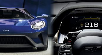 Conheça o painel digital do Ford GT