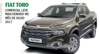 Confira os veículos mais vendidos em Julho/2017