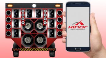 Hinor apresenta APP para paredões de som