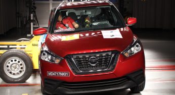 Nissan Kicks leva 4 estrelas em teste de segurança