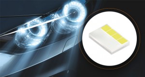 OSRAM lança semicondutor LED de cinco chips para faróis automotivos