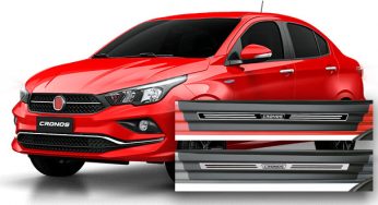 Soleira para o Fiat Cronos é a novidade da Veikko