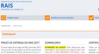 Prazo para entregar a Rais 2017 termina amanhã (23)
