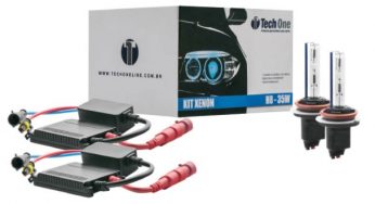 Kit Lâmpada Automotiva Xenon, da Tech One