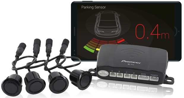 Pioneer lança sensor de estacionamento compatível com Smartphone Receiver