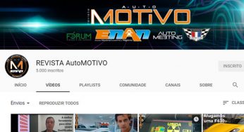Canal da AutoMOTIVO no YouTube chega a 5 mil inscritos!
