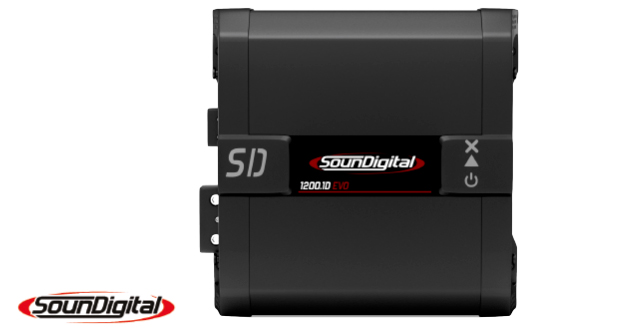 Amplificador SD 1200.1D EVO 2.1, da Soundigital